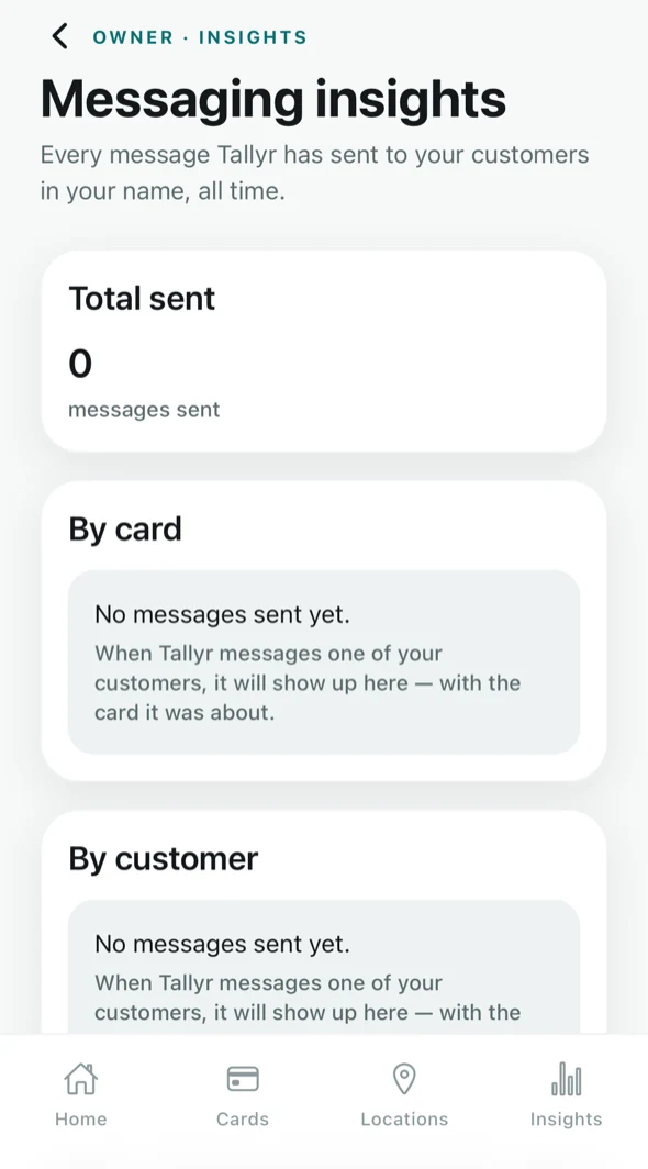 The messaging record.